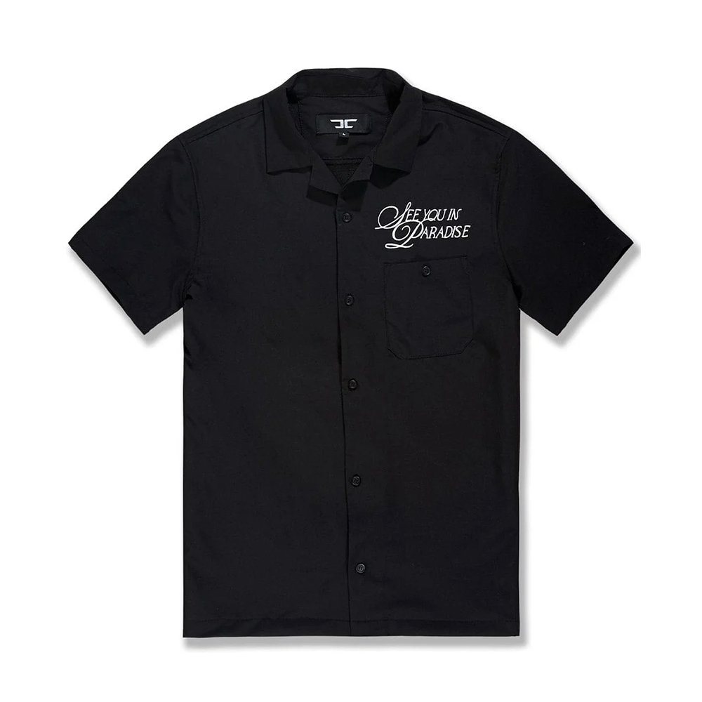 Jordan Craig Oakland Mechanic S/S Shirt-Black-2061