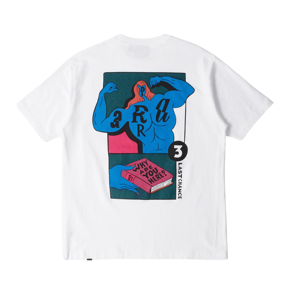 Parra Why Are You Here T-Shirt-White - 55155