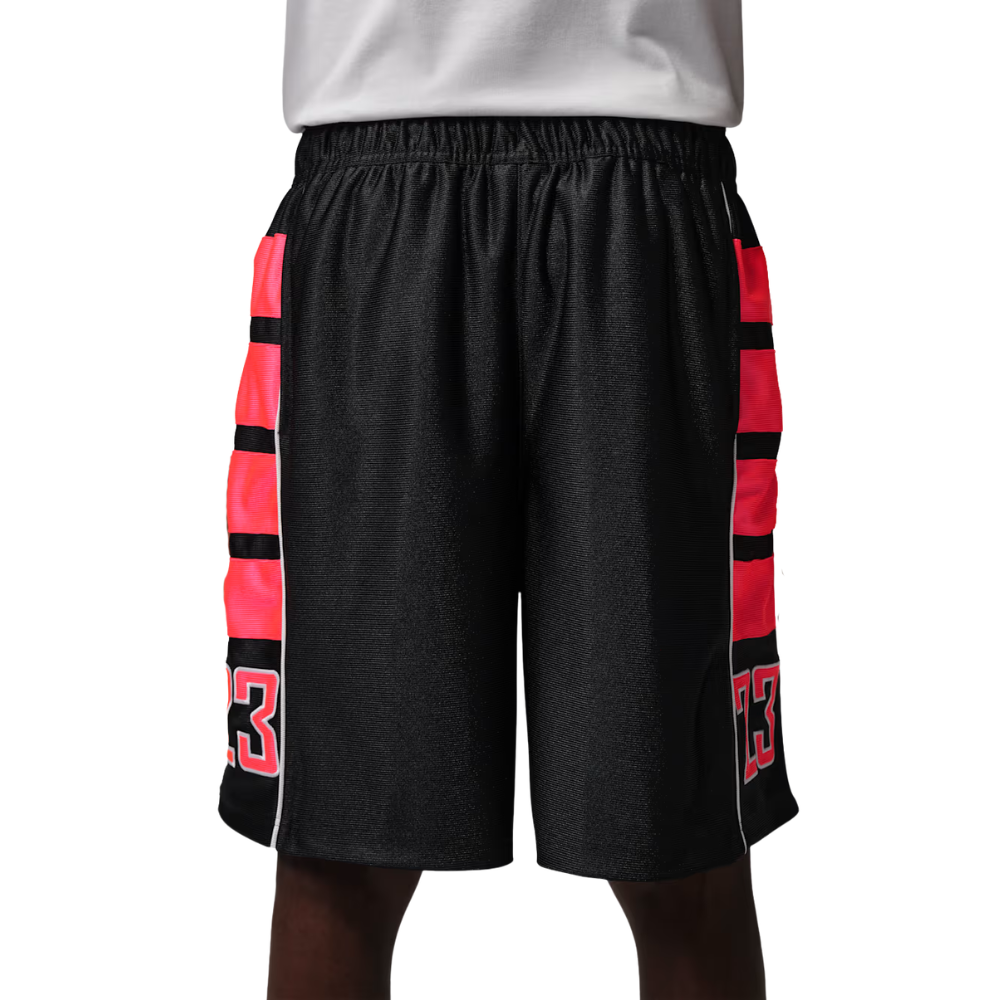 Jordan Brooklyn Cat Scratch Shorts-Black/Infrared - HV0560-014