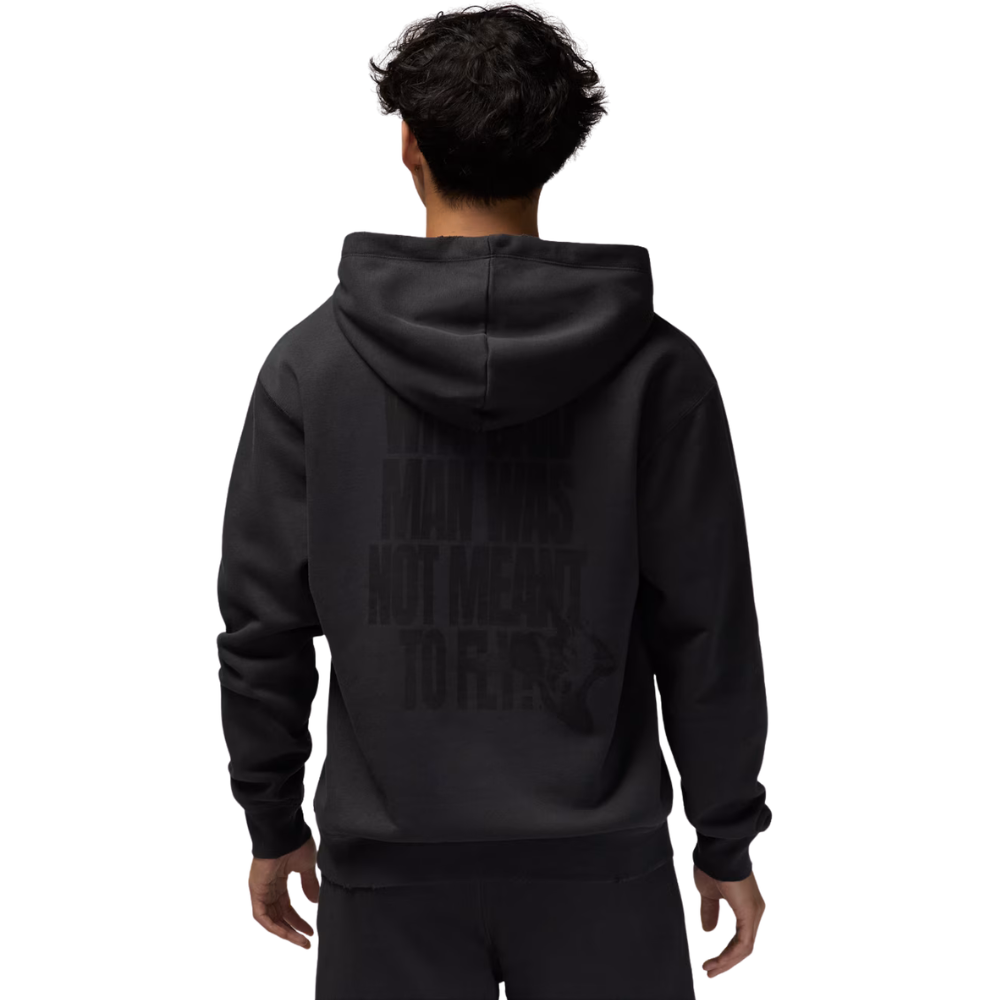 Jordan Brooklyn Fleece Hoodie - Blk/Red -HQ2665-045