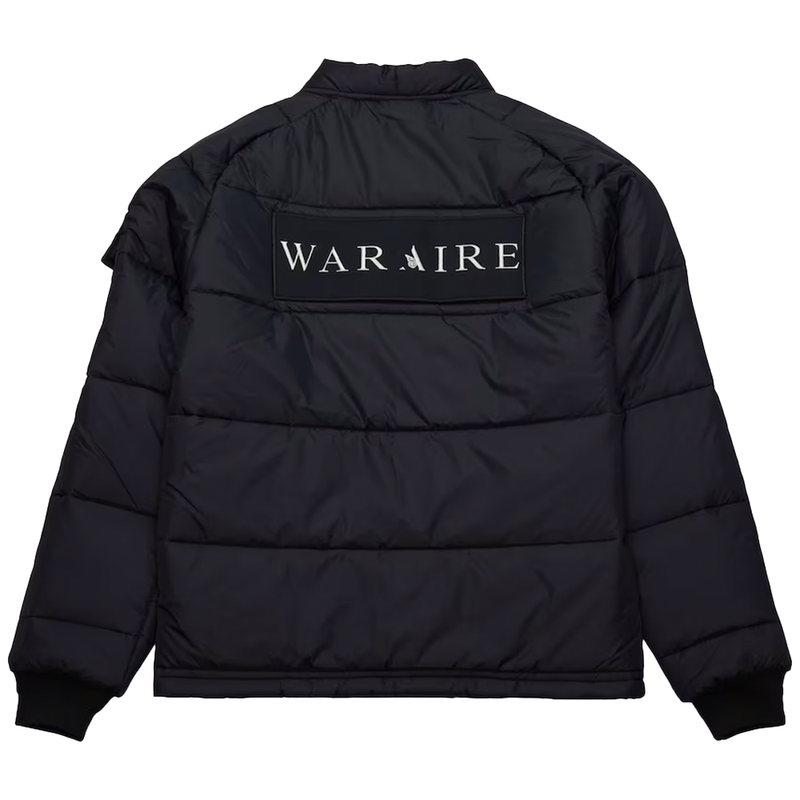 M&n X Waraire Puffer Jacket -Black -Jk7965-Mnnblck