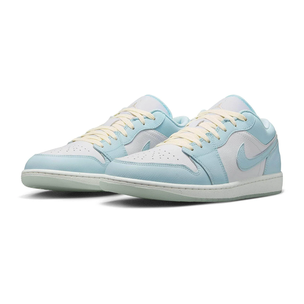 Men's Air Jordan 1 Low SE -Glacier Blue/sea Glass-summit White- HJ5999-400