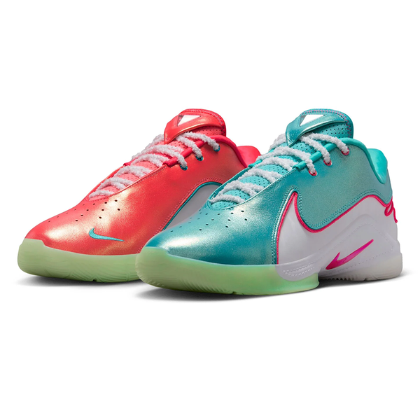 Nike LeBron XXII "Limelight" -Solar Red/dusty Cactus-white-vapor Green-HV5148-600