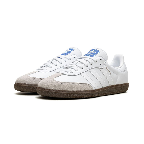 Adidas Samba OG 'Cloud White Blue Gum' -IE3439