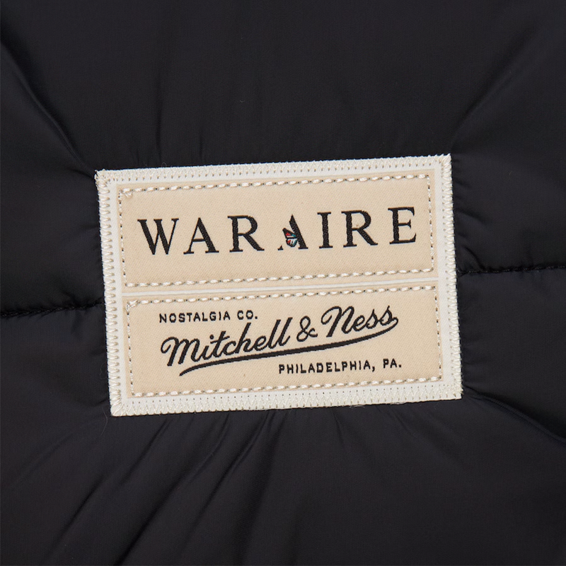 M&n X Waraire Puffer Jacket -Black -Jk7965-Mnnblck