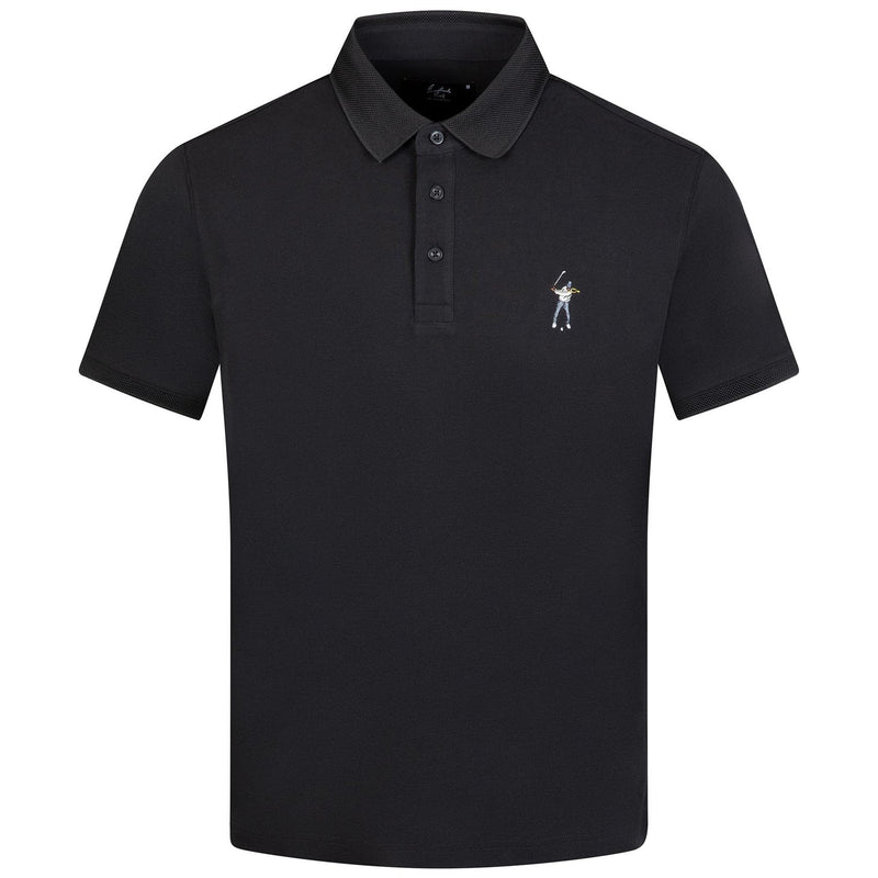 Eastside Golf Men's Core Pique Polo Black