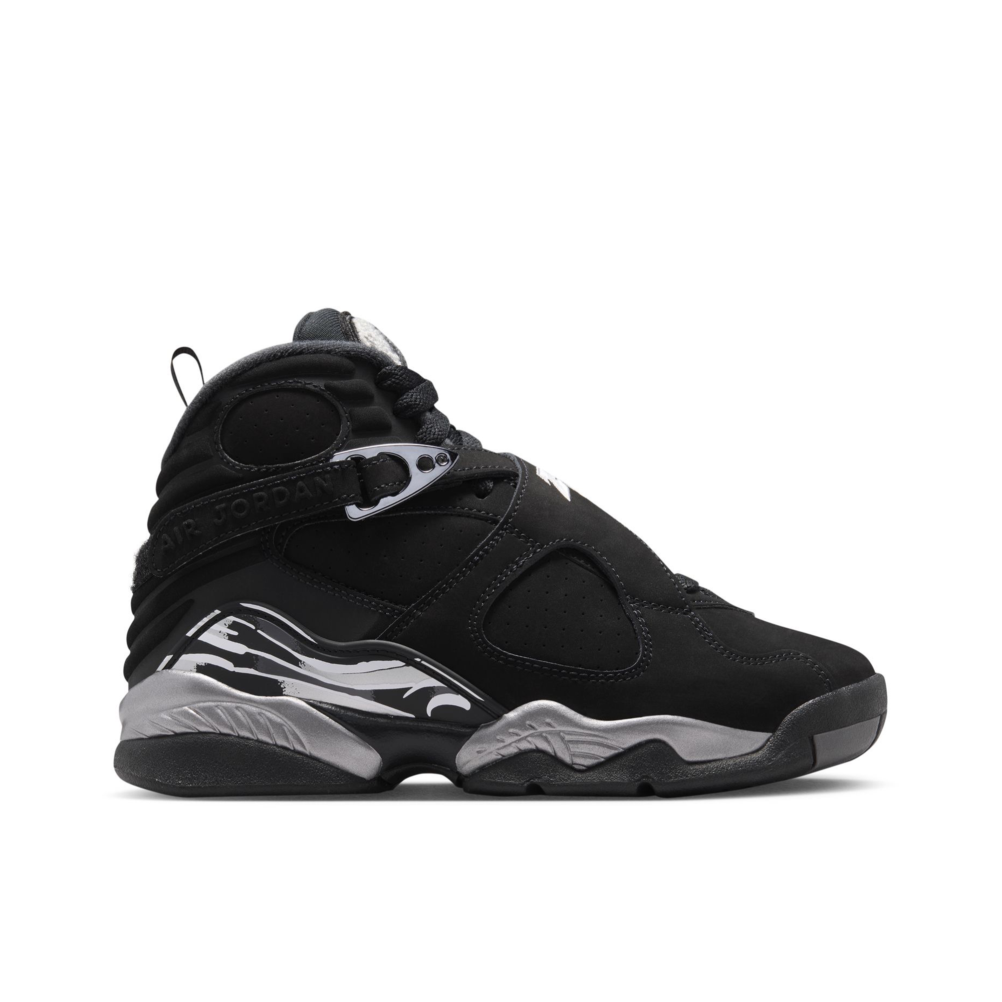 Grade School Air Jordan 8 Retro 'Chrome' - 305368-007