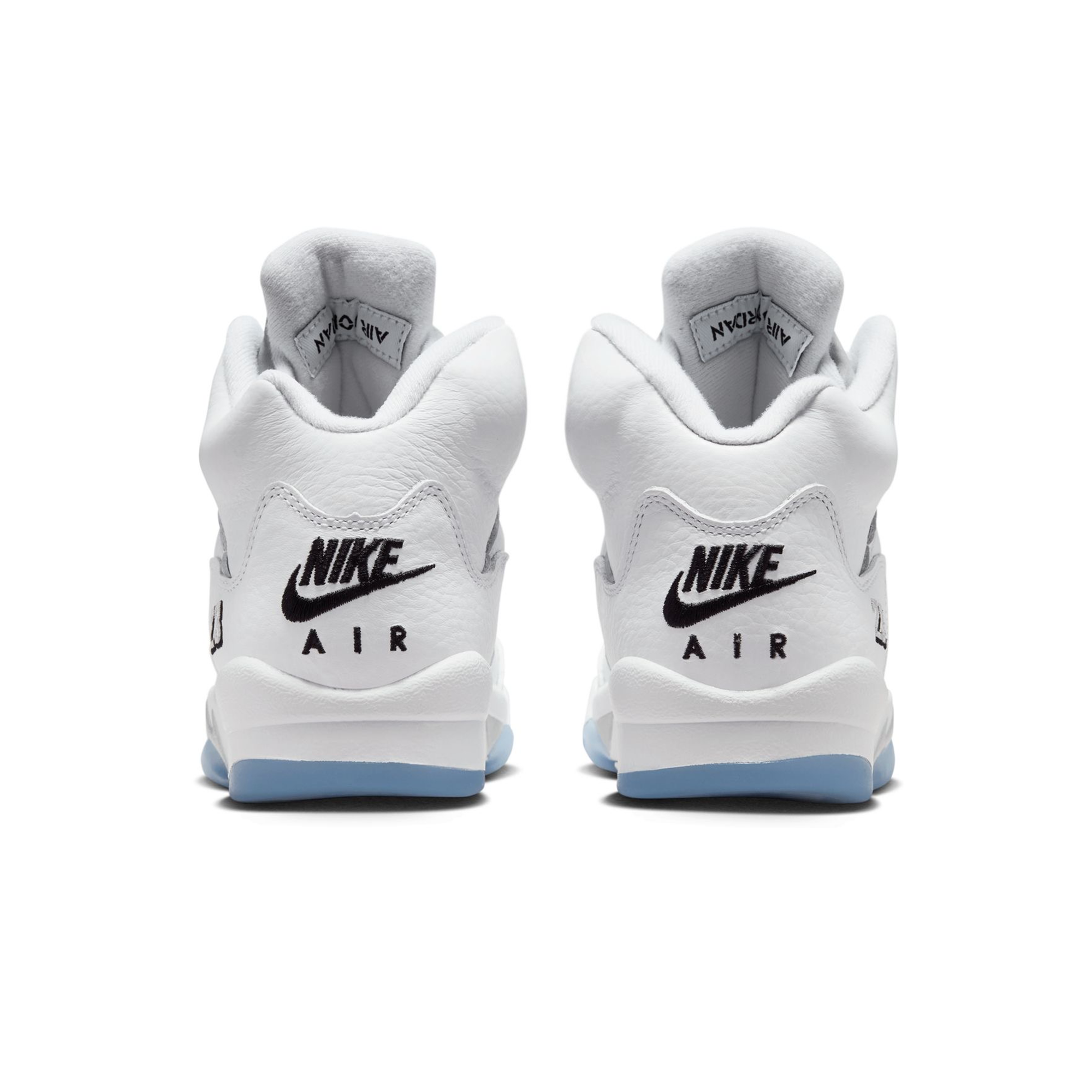 Grade School Air Jordan 5 Retro OG 'White Metallic' - HQ7980-103