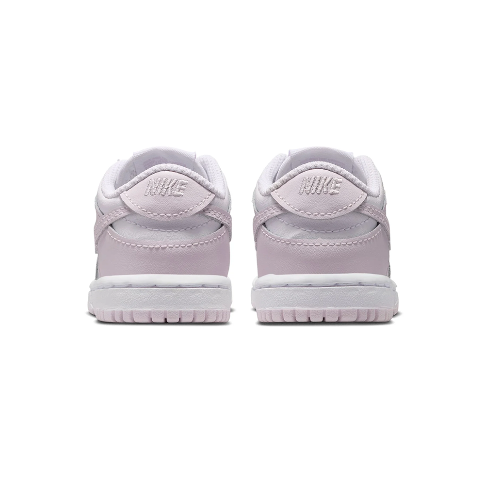 Toddler Nike Dunk Low 'White/Light Violet' - FB9107-128