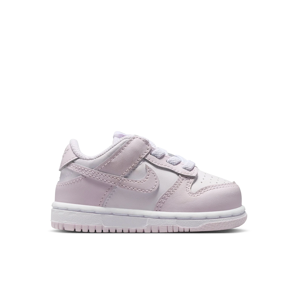 Toddler Nike Dunk Low 'White/Light Violet' - FB9107-128
