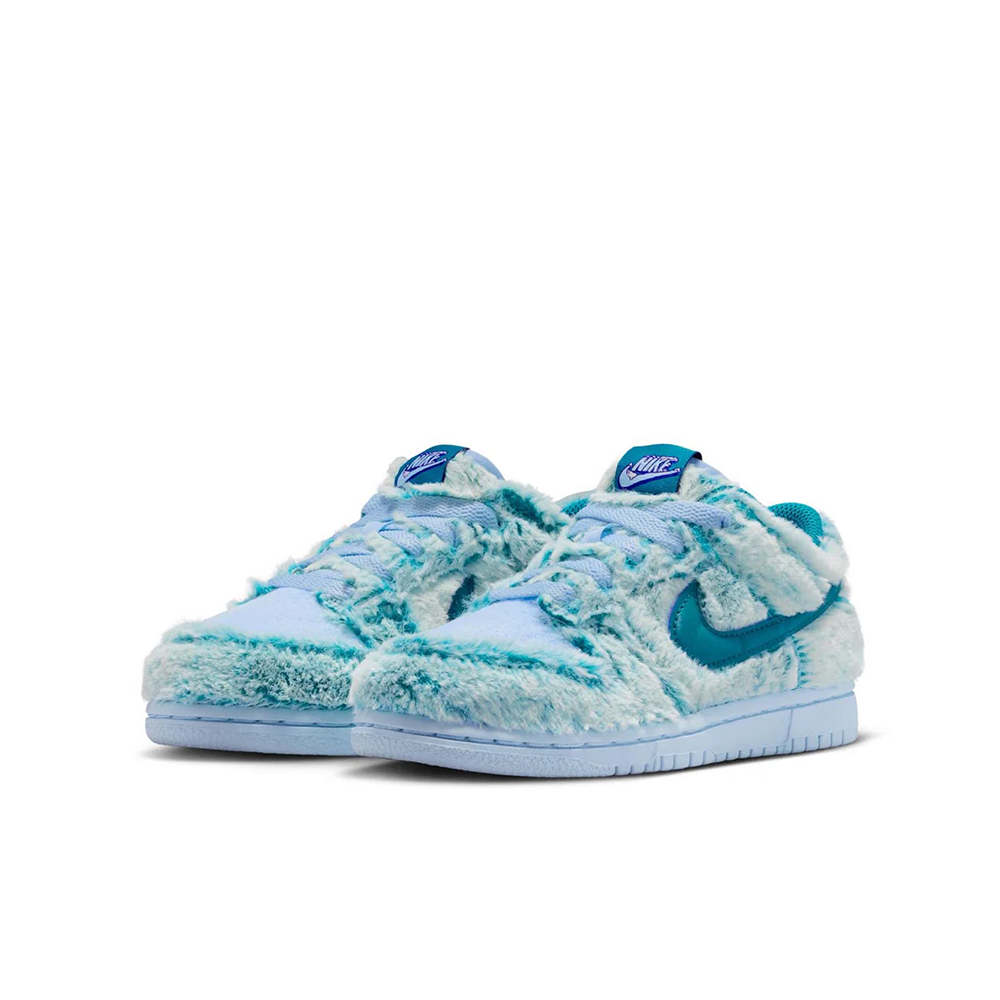 Preschool Nike Dunk Low BP 'Abominable Snowman' - IM7170-441