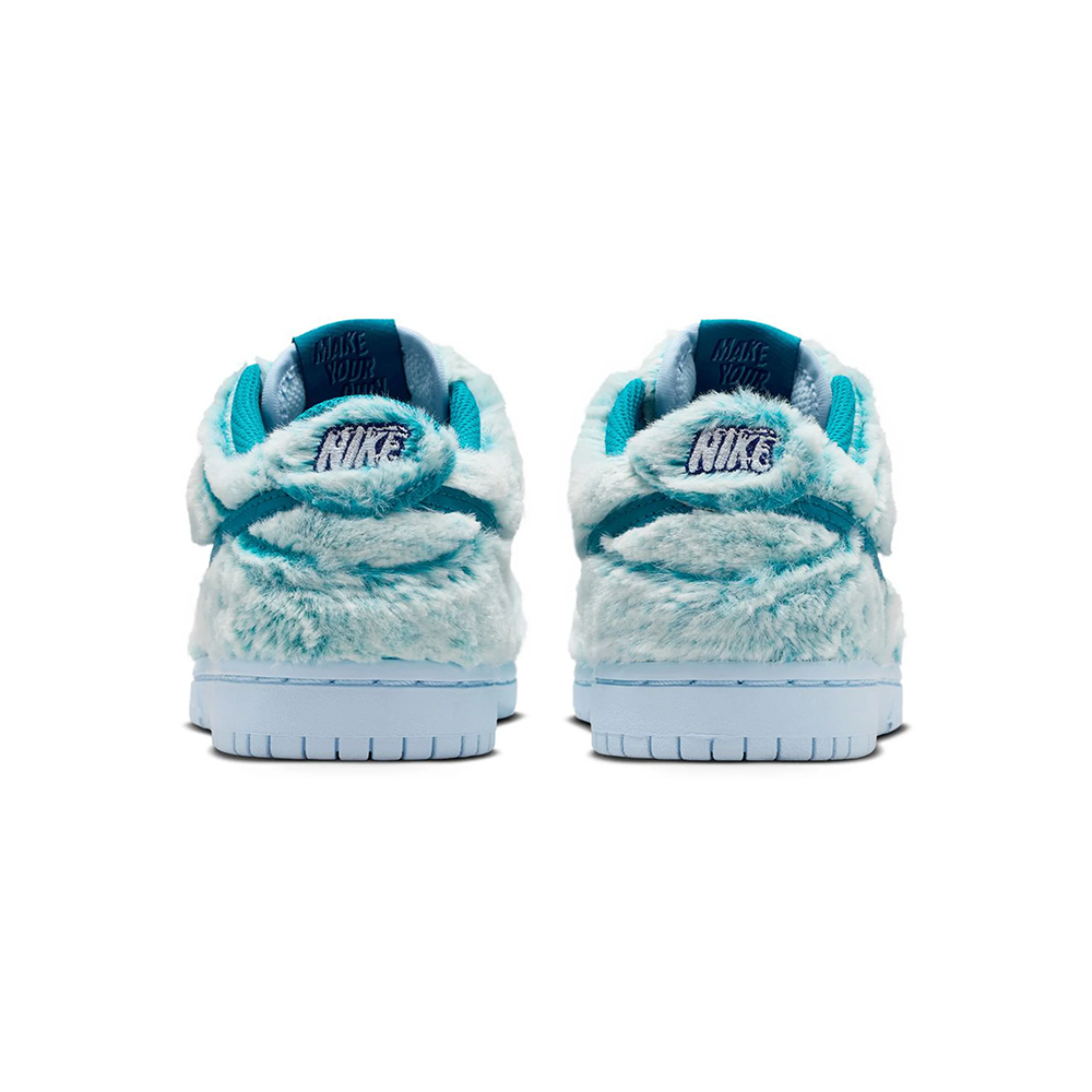 Preschool Nike Dunk Low BP 'Abominable Snowman' - IM7170-441