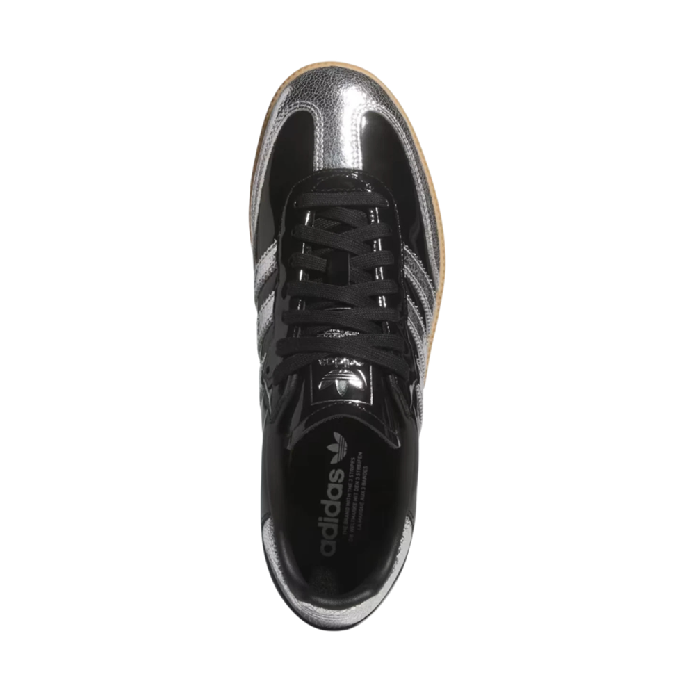 Men's Adidas Samba OG "Core Black/Silver Metallic" - KI0172