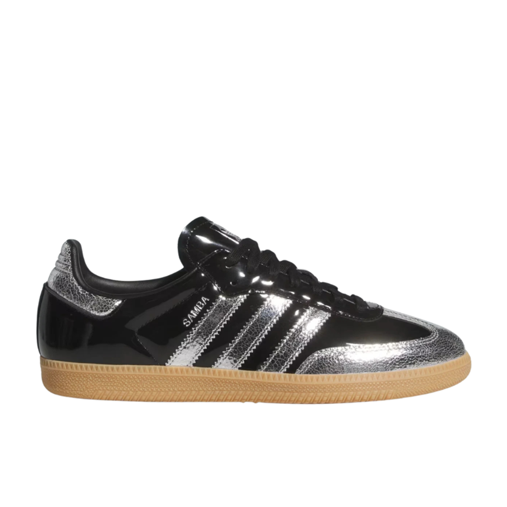 Men's Adidas Samba OG "Core Black/Silver Metallic" - KI0172