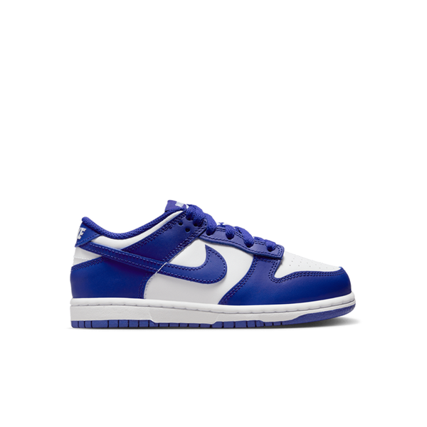 NIKE DUNK LOW (PS) - WHITE/CONCORD -FB9108-106