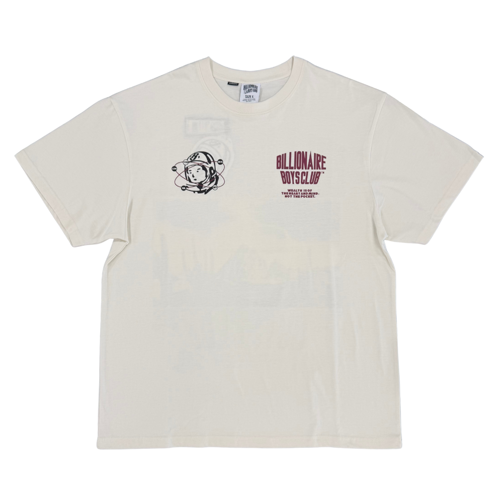 Billionaire Boys Club Thunder Ss Knit -Whisper White-851-9301