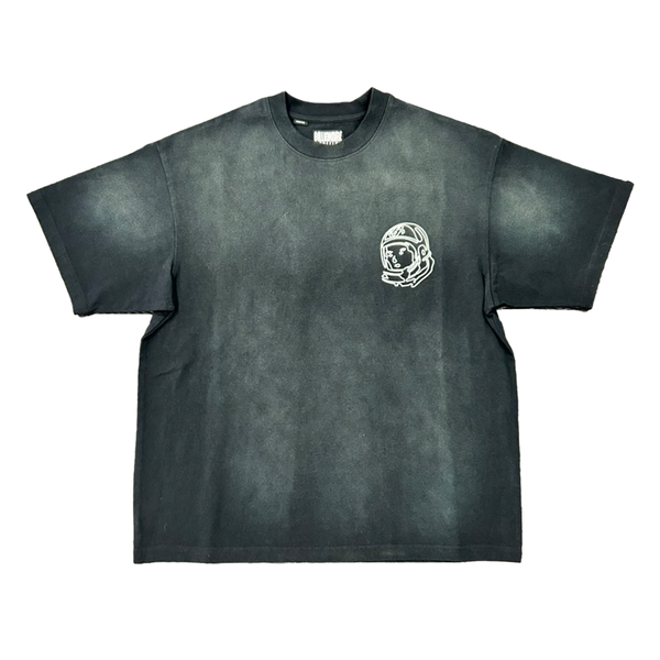 Billionaire Boys Club BB Faded Helmet SS Knit (Crop Fit)-Black-851-3307