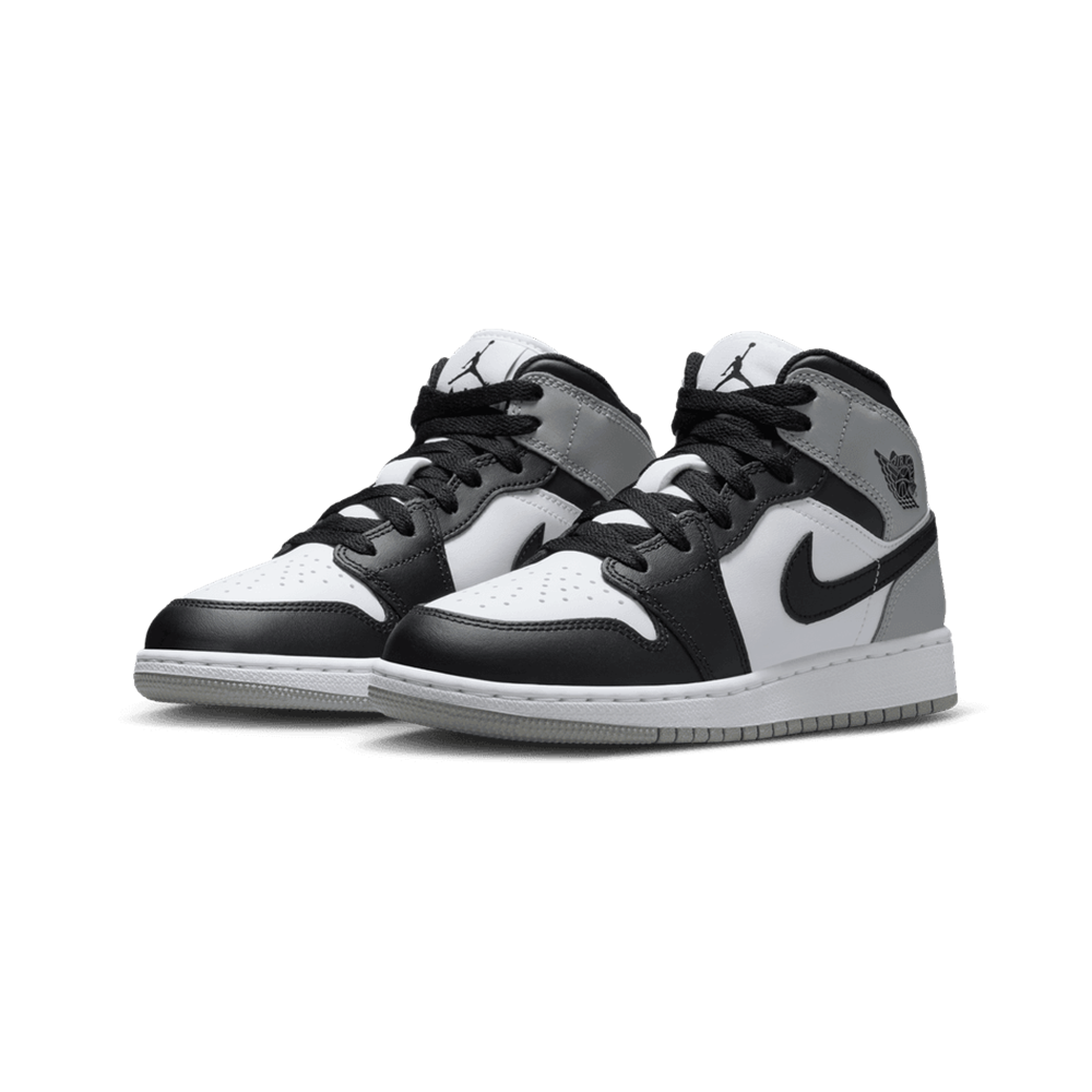 Grade School Air Jordan 1 Mid 'Barons' - DQ8423-101