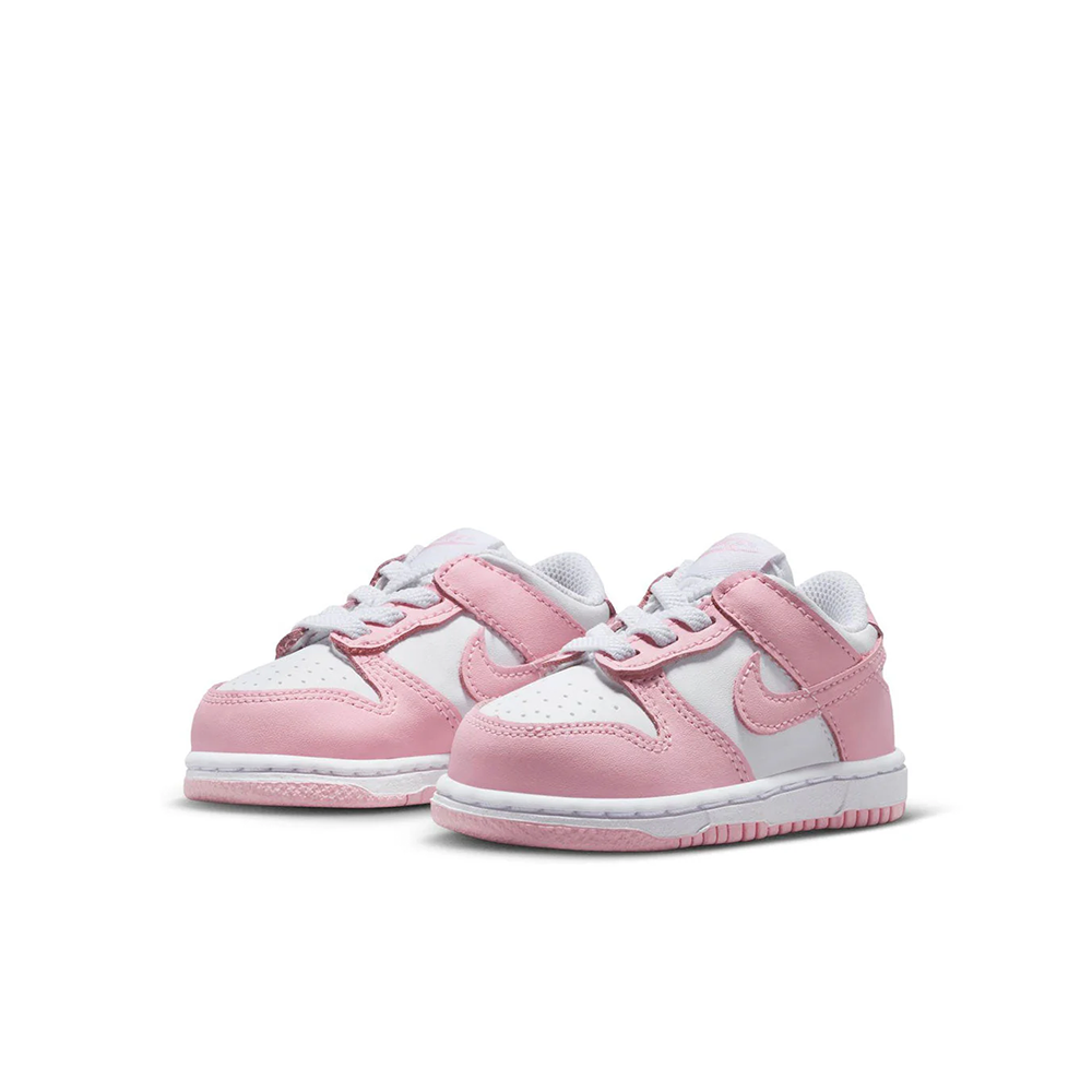 Toddler Nike Dunk Low 'Soft Pink' - FB9107-125