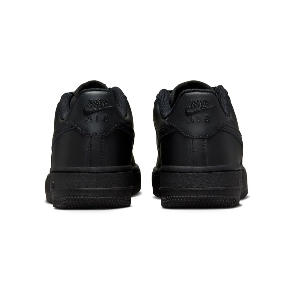 Grade School Nike Air Force 1 Low LE 'Triple Black' - DH2920-001