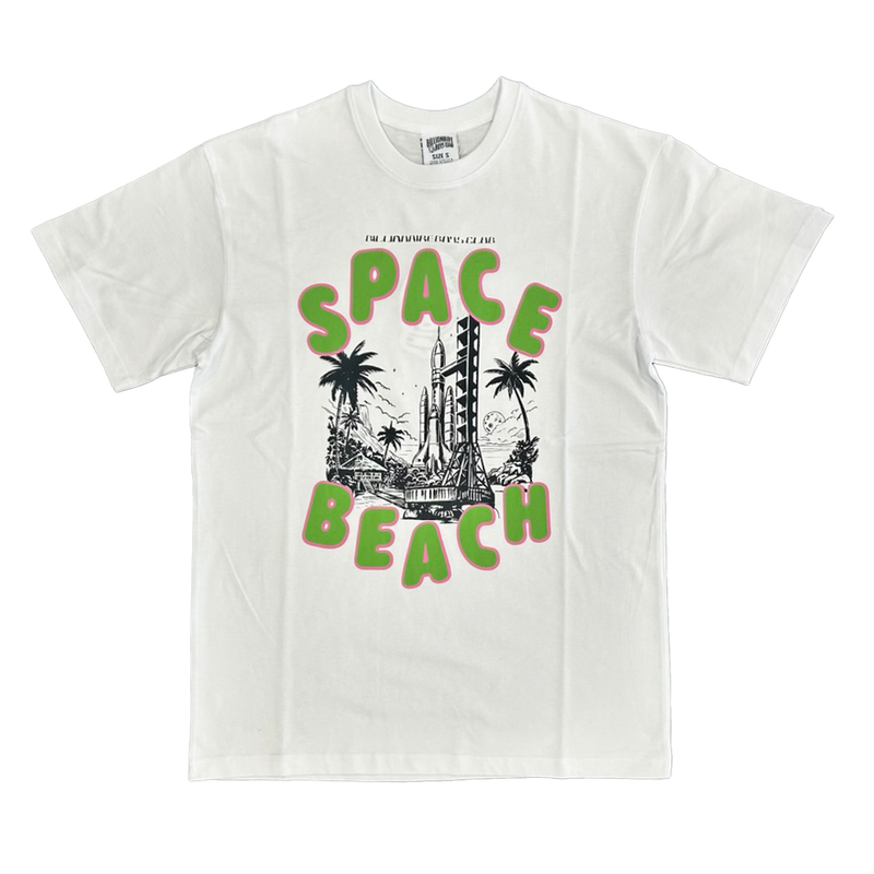 Billionaire Boys Club BB Space Beach SS Tee-White-851-3201