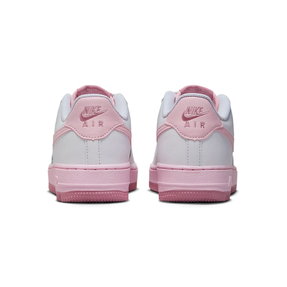 Grade School Nike Air Force 1 'White/Pink' - FV5948-100