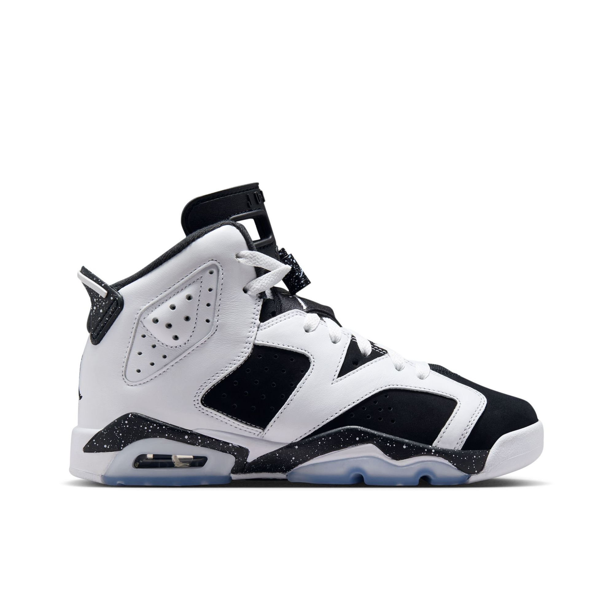 Grade School Air Jordan 6 Retro 'Oreo' -384665-108