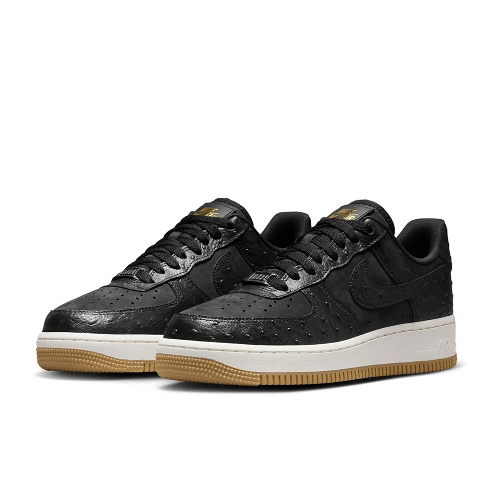 Wmns Nike Air Force 1 Low Lx 'Black Ostrich' - DZ2708-002