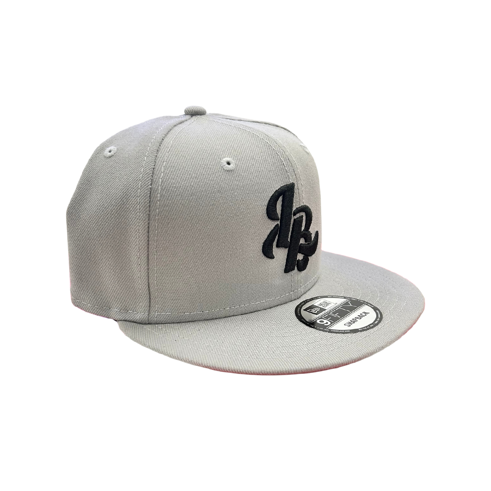 Lee Baron X New Era 9Fifty Snapback Hat-Gray