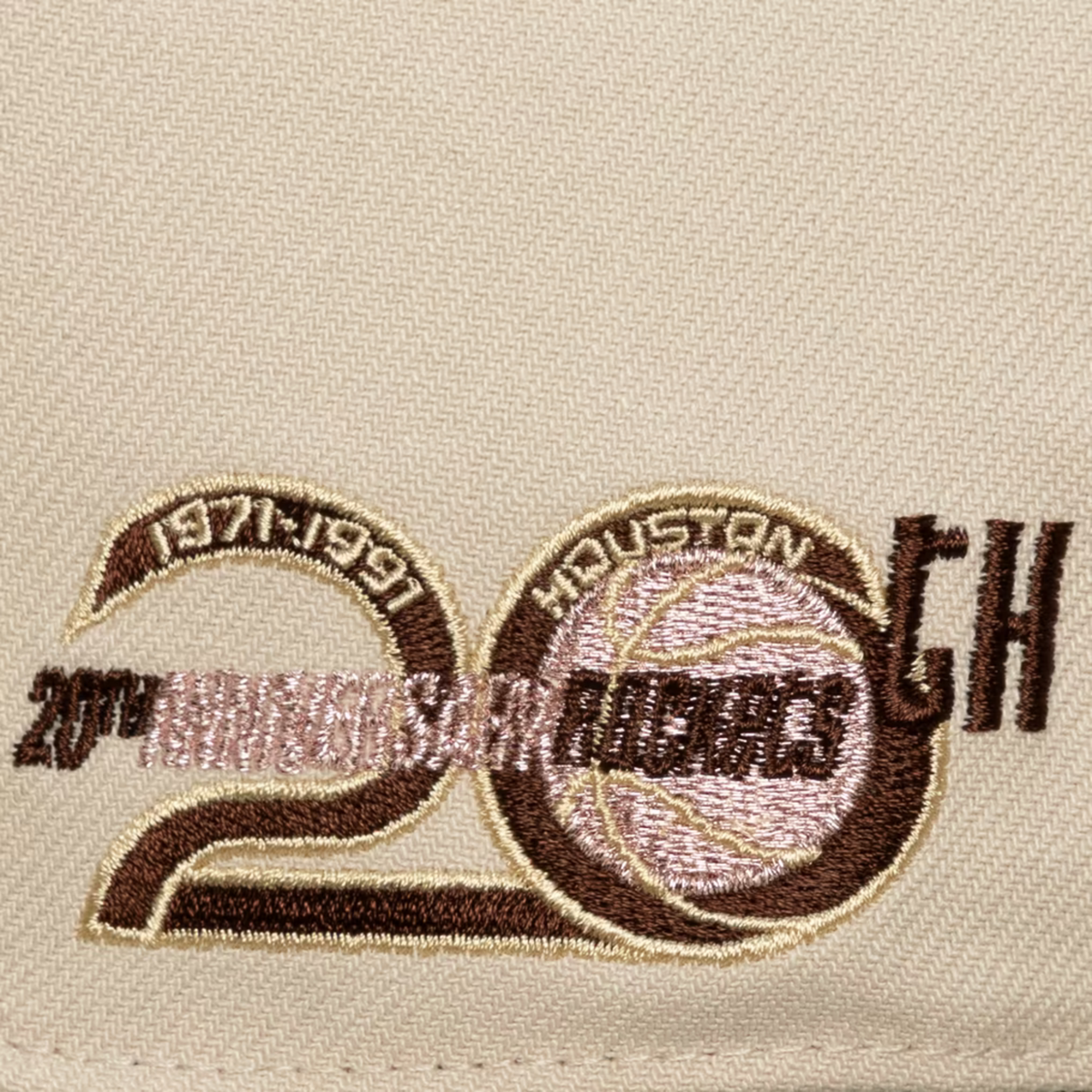 Mitchell and Ness NBA Houston Rockets Fall Pink Pro Snapback - HP20760