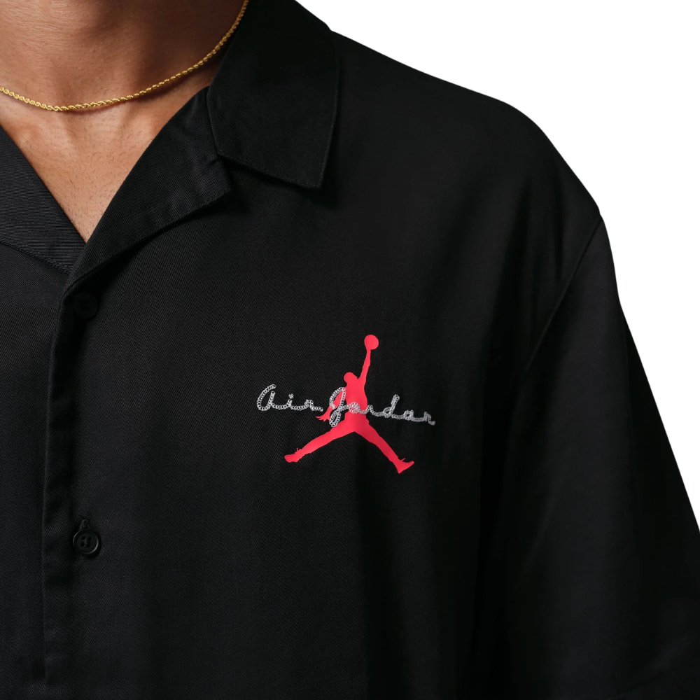 Jordan Salesman Button Shirt-Black - IF1859-010