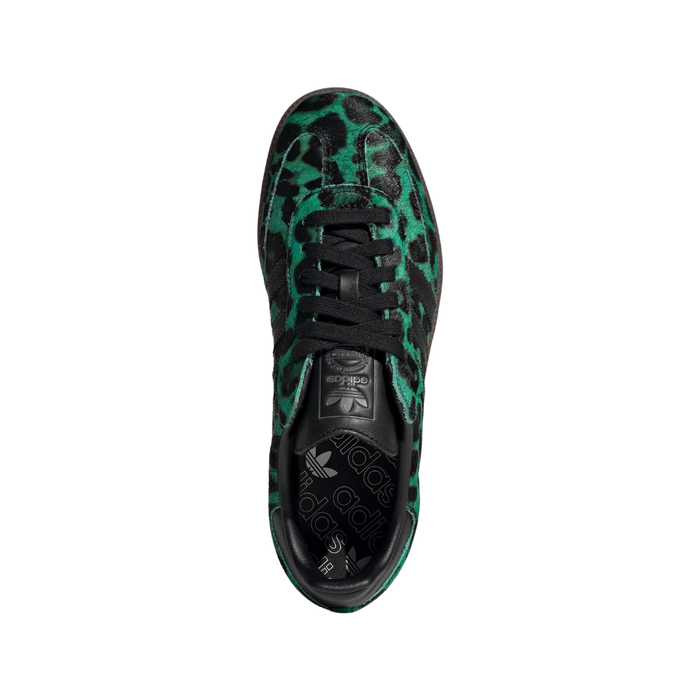 adidas gazelle silver green womens Women's Adidas Samba OG 'Semi Screaming Green Core Black Gold'