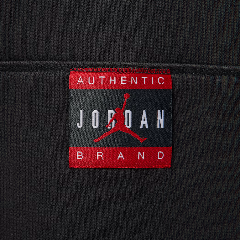 Jordan Brooklyn Fleece Hoodie - Blk/Red -HQ2665-045