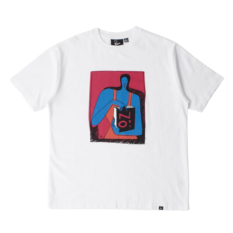 Parra No Books T-shirt 'White' - 54105