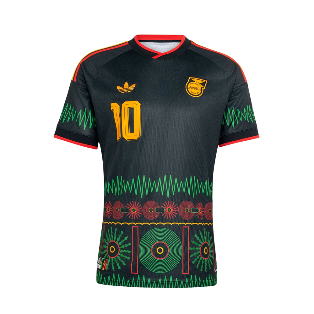 Adidas Jamaica 26 x Bob Marley Away Jersey-Black - KD1149
