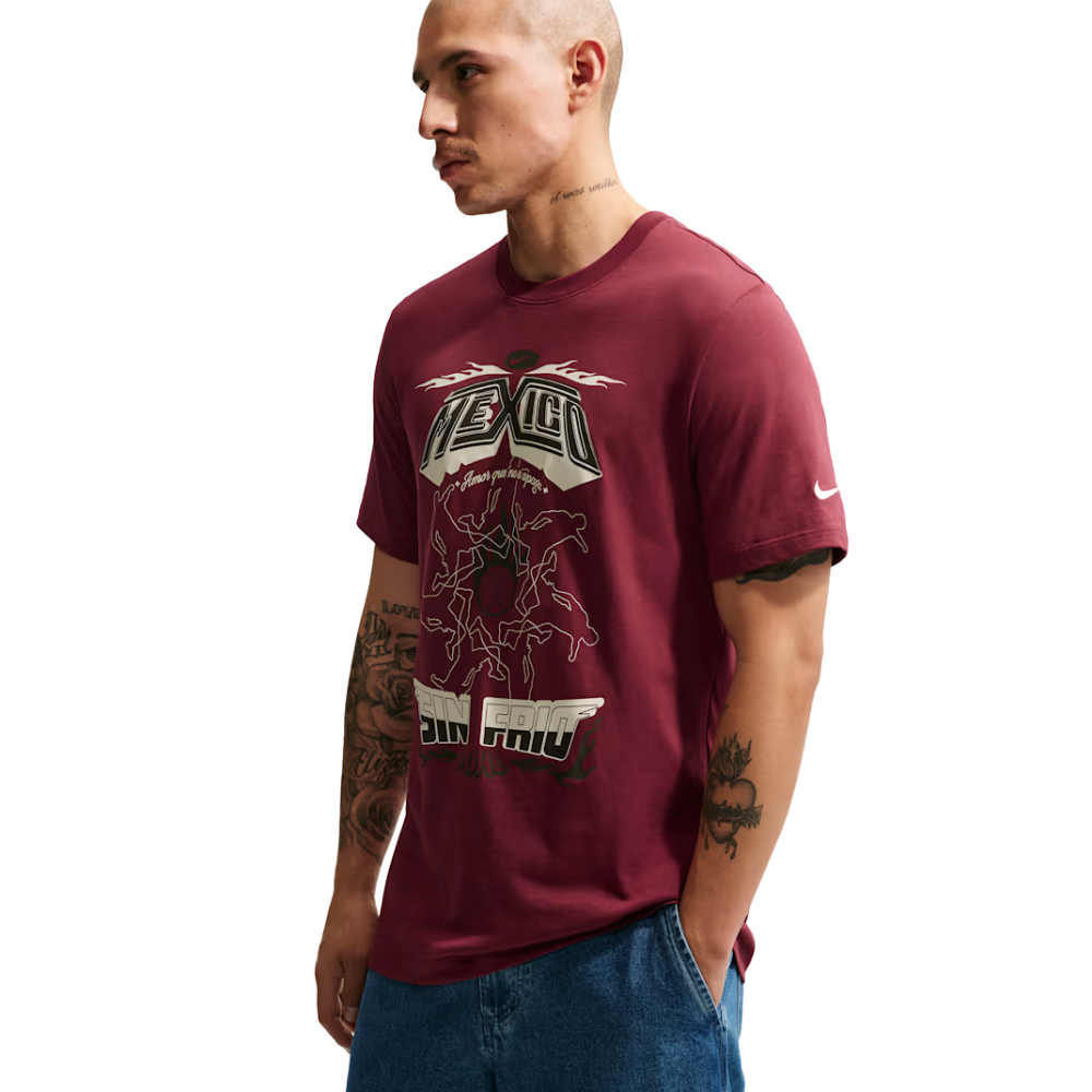 Nike Sportswear Mexico Soccer Graphic T-Shirt-Team Red - IR6913-677
