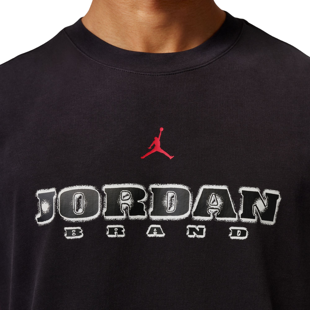 Jordan Brooklyn Men's Sleeveless Muscle Top T-Shirt-Black Gym Red - IF3131-010