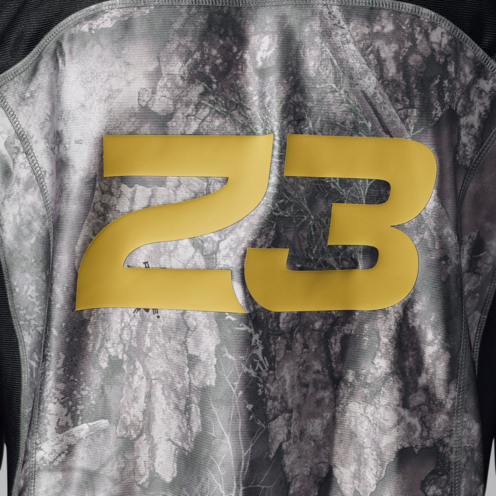 Jordan Brooklyn Realtree Jersey-White/Black/Bright Citron - IM9869-100