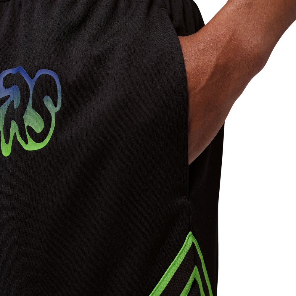 Jordan Dri-FIT Space Jam Diamond Shorts-Black/Action Green - IZ2323-010