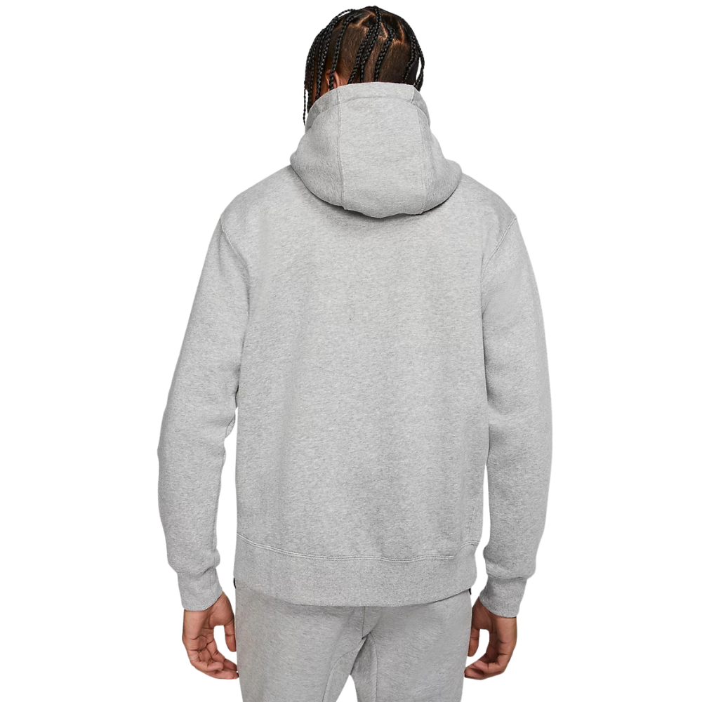 Nike Sportswear Club Fleece Full Zip Hoodie-Grey-Bv2645-063