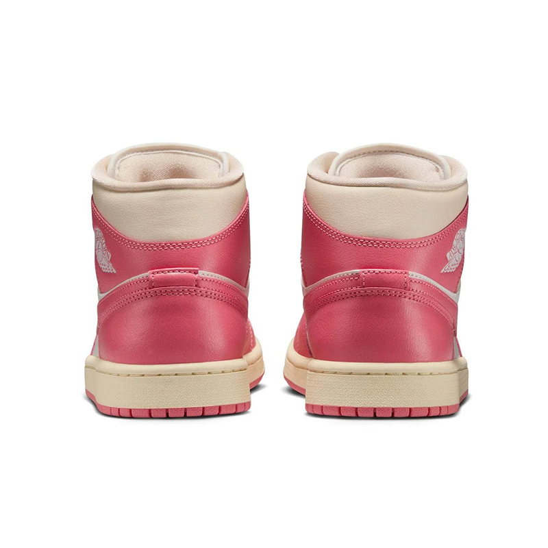 Wmns Air Jordan 1 Mid-Sail/pink Salt-guava Ice-muslin-BQ6472-109