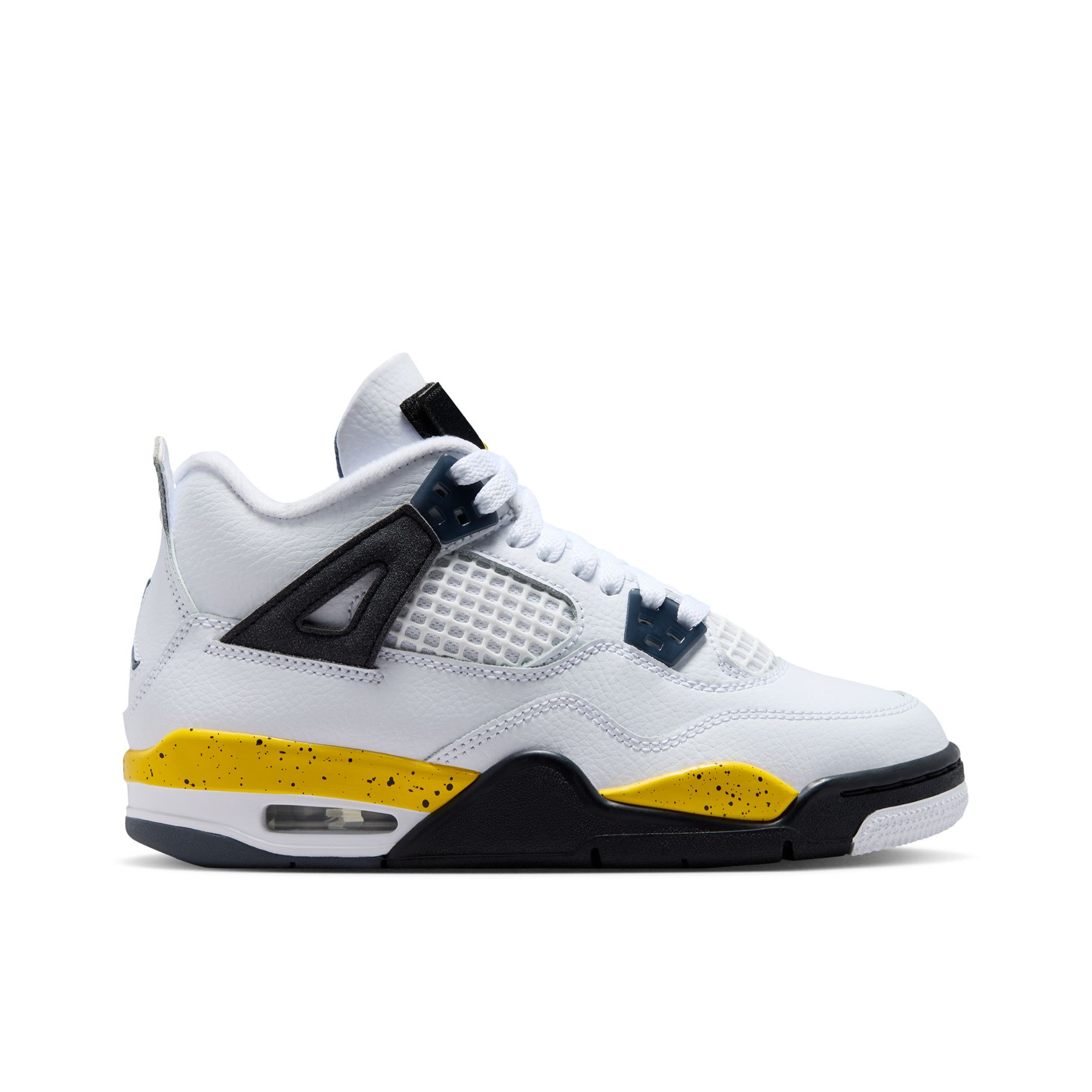 Grade School Air Jordan 4 Retro 'Tour Yellow' - 408452-102