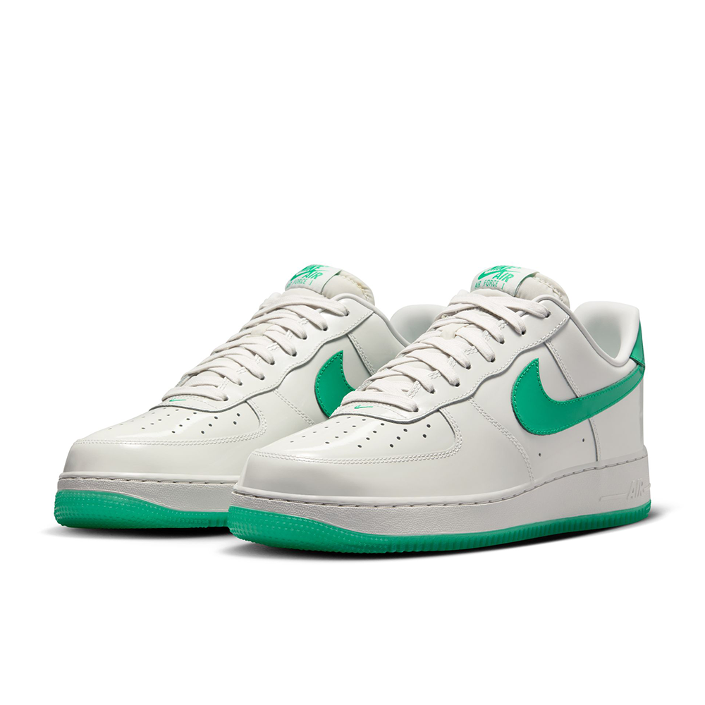 Men's NIKE AIR FORCE 1 07' PREMIUM 'Platinum Tint/Stadium Green' - HF4864-094