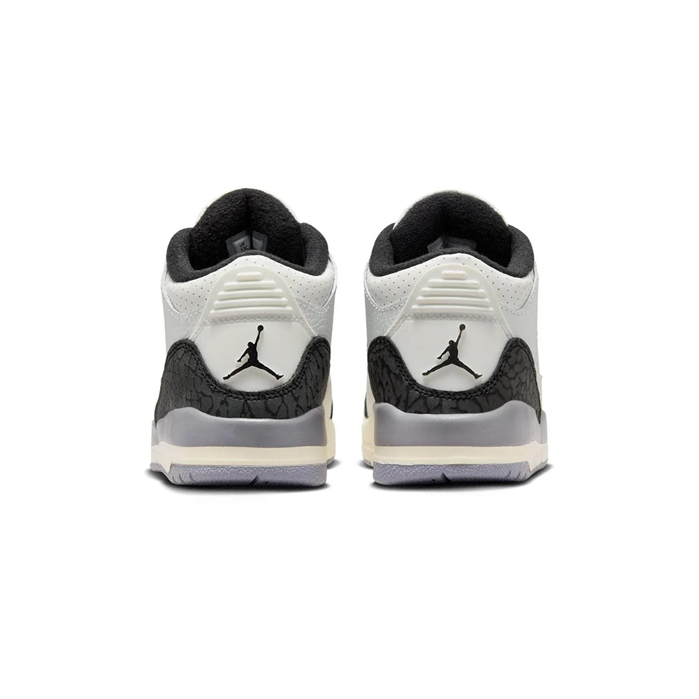 Preschool Air Jordan 3 Retro 'Cement Grey' - DM0966-106