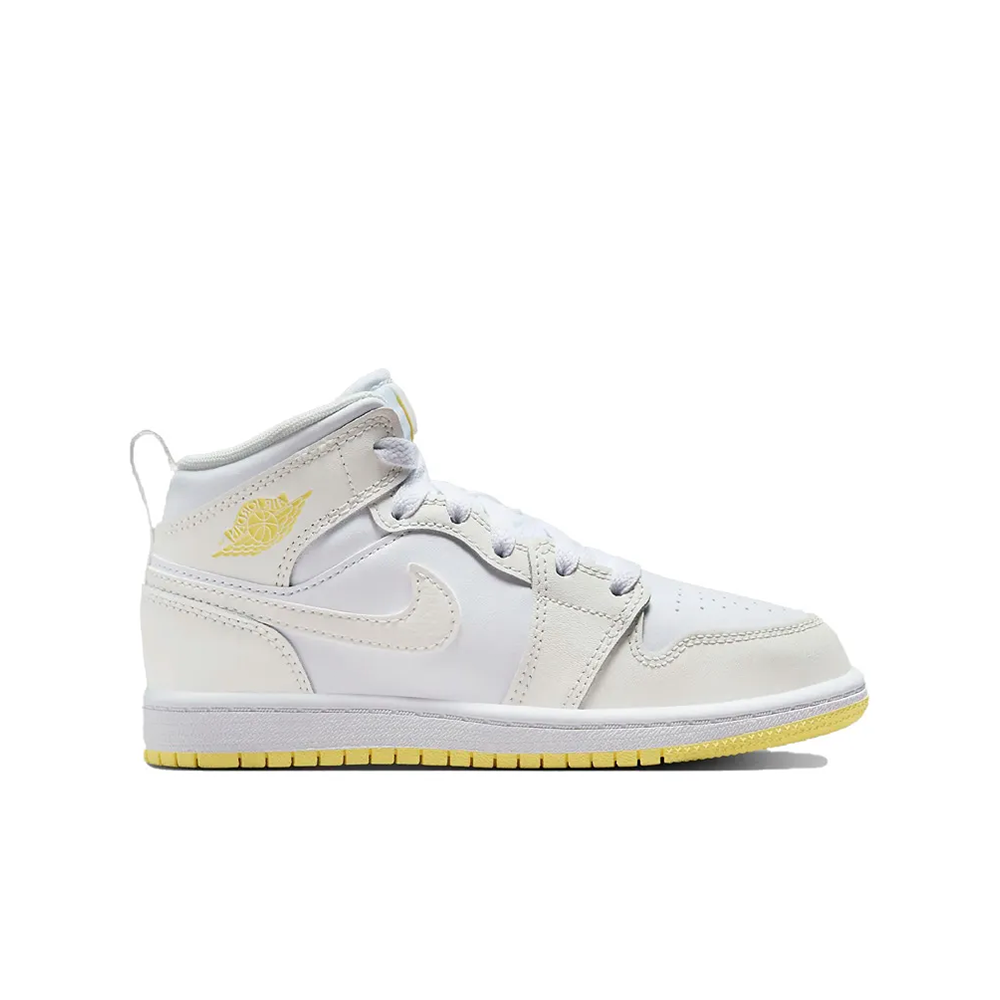 Preschool Air Jordan 1 Mid 'Laser Orange' - FD8781-181