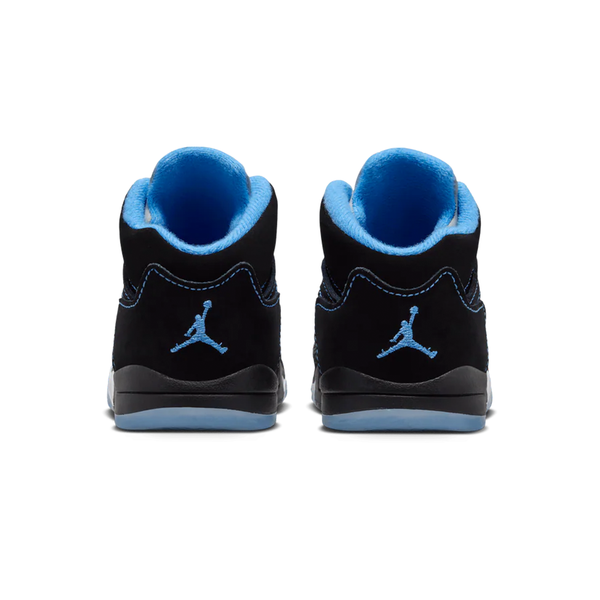 Toddler Jordan 5 Retro 'Black University Blue' - 440890-008