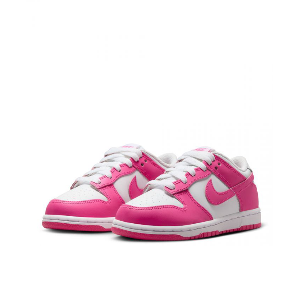 Preschool Nike Dunk Low 'Laser Fuchsia' - FB9108-102
