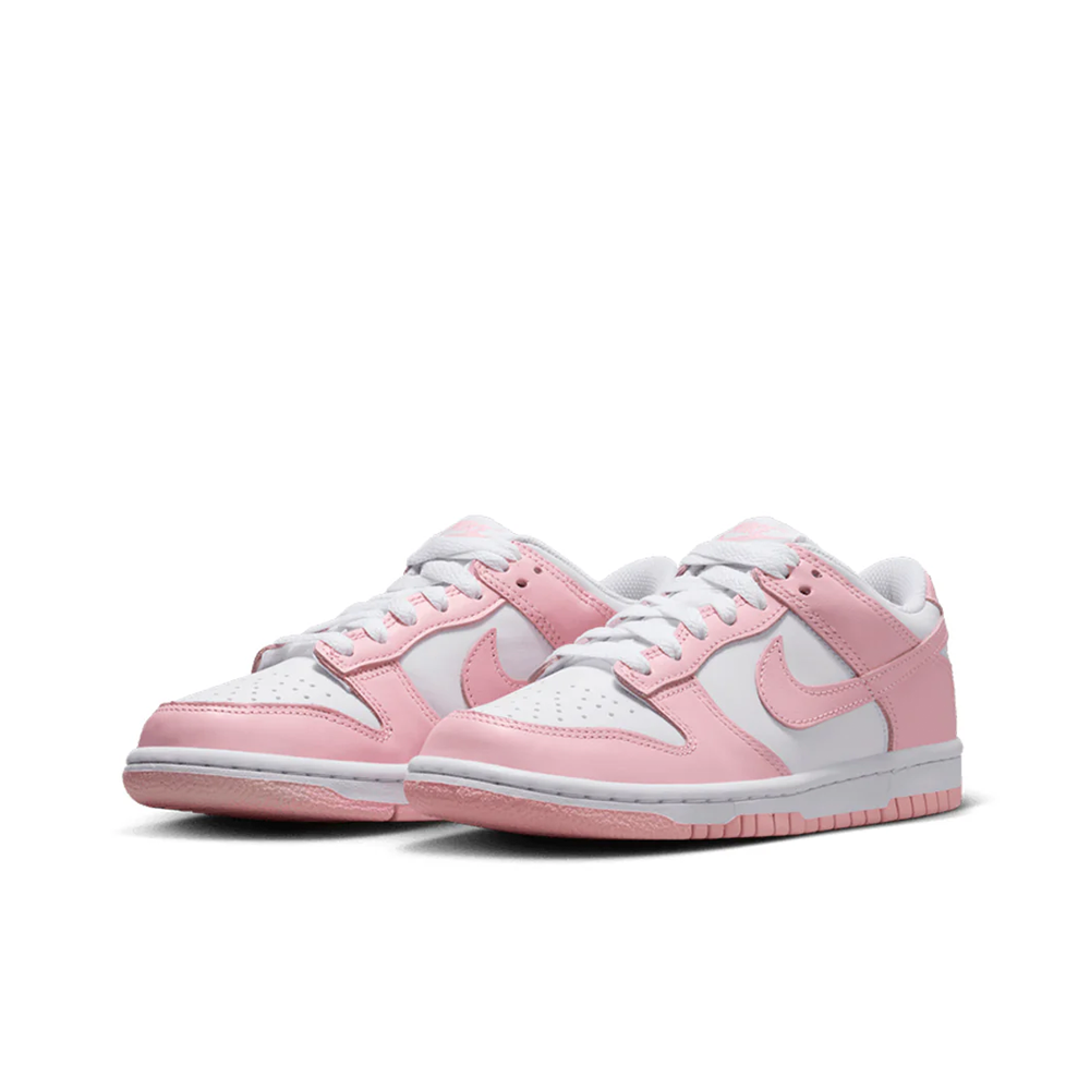 Grade School Nike Dunk Low 'Soft Pink' - FB9109-125