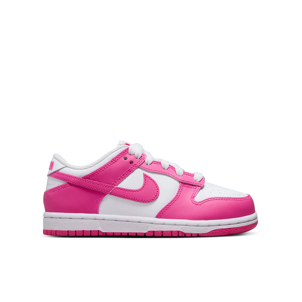 Preschool Nike Dunk Low 'Laser Fuchsia' - FB9108-102