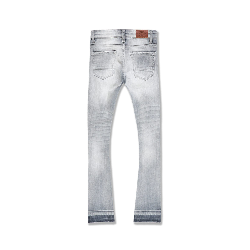 Kids Jordan Craig Stacked SYIP Denim-Cement Wash-JTF2117K